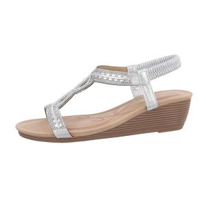 Сандалии Ital Design Sandale & Sandalette, серебряный