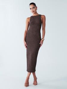 Платье BWLDR, коричневый