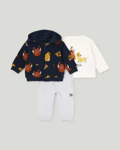 Комплект из 3 предметов длинный с лицензией Король Лев для малыша мальчика Baby El Corte Inglés, темно-синий