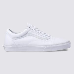 Ванс Олд Скул VN000D3HW00 Кроссовки мужские белые хлопковые скейтерские Vans