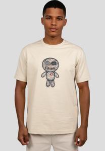Футболка с принтом ASTORIA Wrong Friends, бежевый