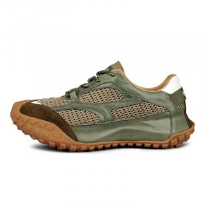 LOHAN·SIR Антискользящие и износостойкие низкие массивные кроссовки для мужчин с эффектом увеличения роста - зеленые, цвет Green