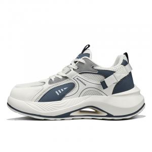 Износостойкие и легкие низкие повседневные кроссовки для мужчин WARRIOR, Dark Blue