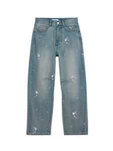 Desigual Джинсы свободного кроя в цвете кобальтовый синий