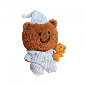 TUNEE GOODS Кукла-трансформер Плюшевая кукла 11,5 см/14 см/15 см/16,5 см высота MINISO, pajamas