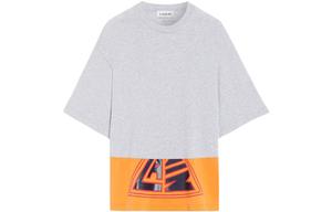 Футболка мужская серая Lanvin, серый