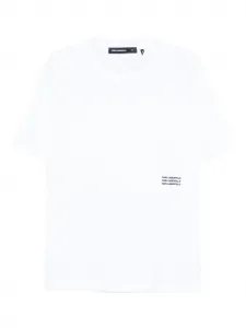 Футболка с логотипом KARL LAGERFELD, белый
