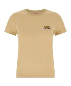 Футболка «Счастливый тигр» Kenzo, бежевый