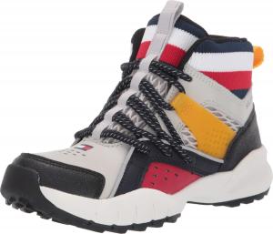 Детские ботинки Tommy Hilfiger Th Trail Mid, Light Taupe/Navy/Red
