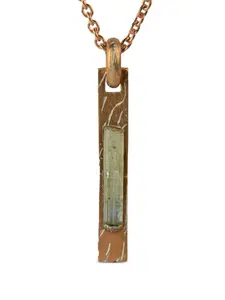 Колье Plate Parts of Four, розовый