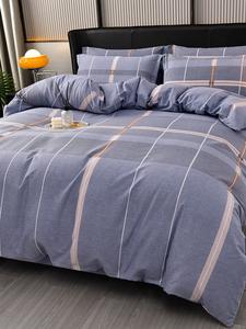 MIDO HOUSE Комплект постельного белья 1,5-спальный, 4 предмета, простыня 200x230 см