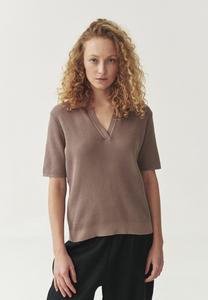 Рубашка поло TATUUM, темно-коричневый