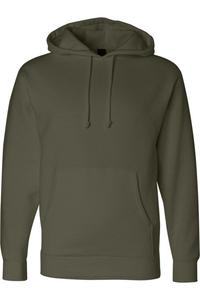 Толстовка с капюшоном Independent Trading Co. Heavyweight, цвет army