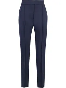 Брюки с отделкой швами Pt Torino, синий