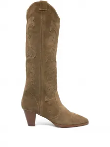 Ботильоны Casey на каблуке 65 мм Ba&Sh, зеленый