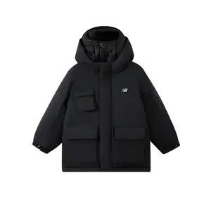 Детская зимняя куртка Pre school New Balance, черный