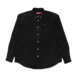 Рубашка Supreme Small Box Denim Shirt, Black