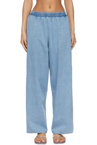 Baserange Синие джинсы с галстуком-бабочкой