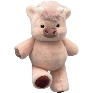 Плюшевая кукла милый теленок высота 40см Tak Bebe