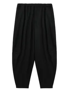 Брюки на эластичном поясе Black Comme Des Garçons, черный