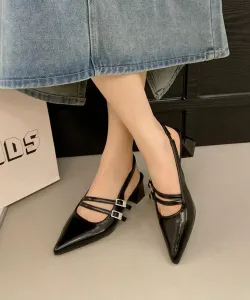 Туфли с двойным ремешком и острым носком Aimoha - Select -, цвет Black