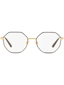 Очки в круглой оправе Vogue Eyewear, коричневый