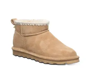 Ботиночки Bearpaw Shorty, вязаные крючком, цвет «кофе со льдом»