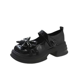 Туфли на блочном каблуке Mary Jane Boldi Kuki, черный