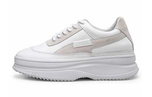 Кроссовки для образа жизни женская с низким верхом белого цвета He Jinchang, белый