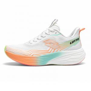 Кроссовки женские с низким верхом белые/зеленые Lotto