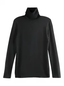 Топ с длинными рукавами Amomento, черный