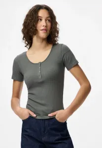 Базовая футболка pckitte Pieces, Castor Gray