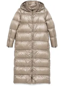 Длинный пуховик Herno, коричневый