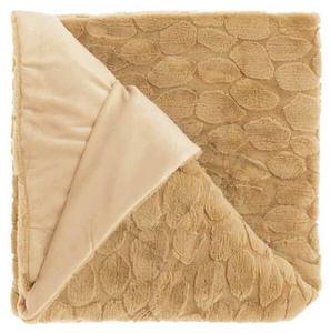 Покрывало Unique Living Daaf, 200x1x150 см, коричневый