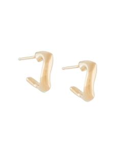 Витые серьги-кольца Wouters & Hendrix, золотой