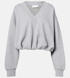 Толстовка из хлопкового джерси Sportmax, Grigio Medio