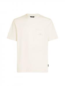 Футболка с нагрудным карманом бежевого цвета O`Neill