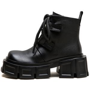 MATA Мартин Бутс женские коричневые/черные — черные, цвет Black