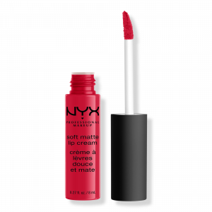 Мягкая матовая кремовая жидкая помада NYX Professional Makeup, Amsterdam (pure red)