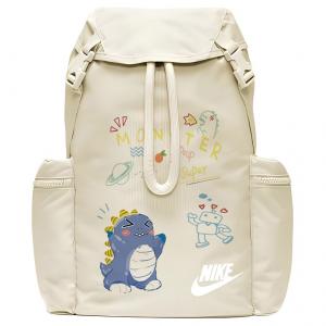 Nike Полиэстеровый рюкзак унисекс светло-ореховый коричневый белый, Bubbles Dragon