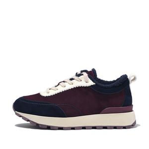 BELLALILY Женские кроссовки Low Top Chunky в темном красно-фиолетовом цвете, цвет Dark Reddish Purple