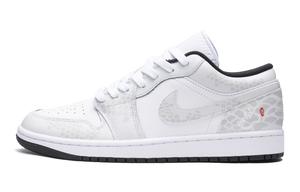 Air 1 Low-Top детские скейтбординг кроссовки gray для подростков Jordan, серый