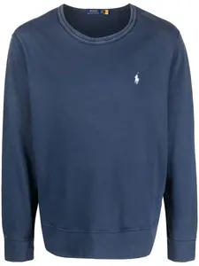 Джемпер с логотипом Polo Pony POLO RALPH LAUREN, синий