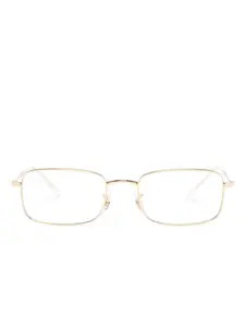 Очки в прямоугольной оправе Ray-Ban, золотой