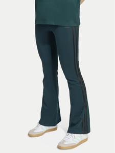 Леггинсы slim fit adicolor JV8617 Adidas, зеленый