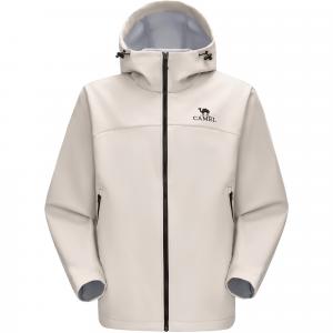 Мужская худи из софтшелла CAMEL, светло-хаки