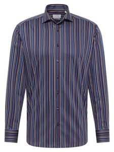 Рубашка MODERN FIT темно-синего цвета Eterna