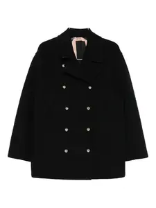 Двубортное пальто Nº21, черный