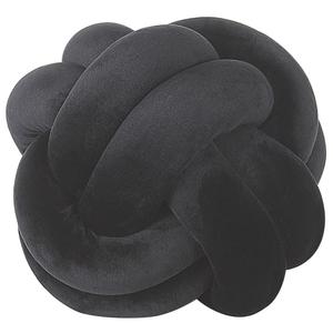 Декоративная подушка, черная, 20/20 см, Malni Beliani, черный