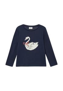 Топ s.Oliver Long sleeved top, Navy/Blue